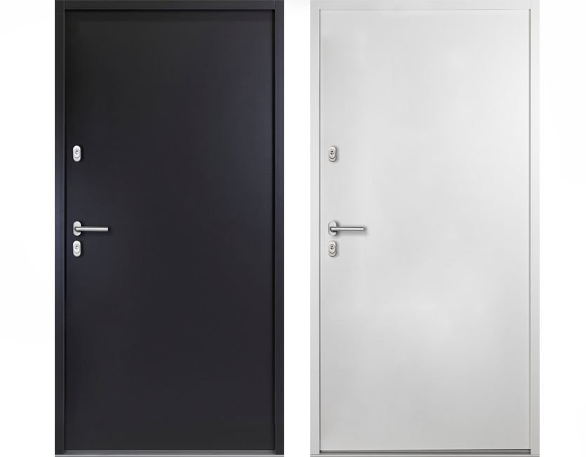 Aluminium Tür ohne Fenster online kaufen