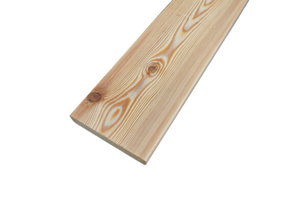 Deutsche Lärche Glattkant Dielen 27 x 140 mm L: 3.00 + 4.00 + 5.00 m gehobelt