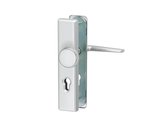 Türdrücker Atlas Aluminium Schutzbeschlag Wohnungseingangstür